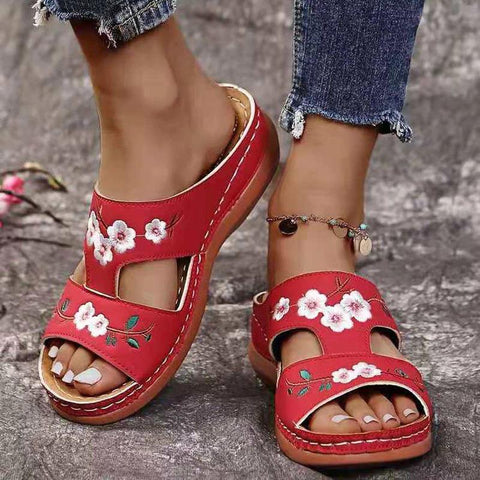 Bersanes™ - SANDALIAS DE VERANO CON FLORES BORDADAS